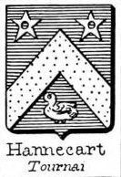 Hannecart Coat of Arms / Family Crest 0