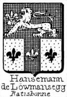 Hansemann Coat of Arms / Family Crest 2