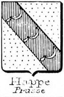 Happe Coat of Arms / Family Crest 3