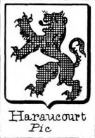 Haraucourt Coat of Arms / Family Crest 0