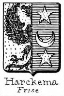 Harckema Coat of Arms / Family Crest 1