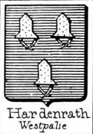 Hardenrath Coat of Arms / Family Crest 0