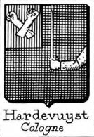 Hardevuyst Coat of Arms / Family Crest 0