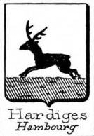Hardiges Coat of Arms / Family Crest 0