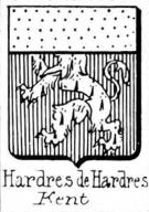 Hardres Coat of Arms / Family Crest 3