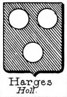 Harges Coat of Arms / Family Crest 0