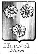 Harivel Coat of Arms / Family Crest 0