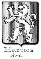 Harnes Coat of Arms / Family Crest 0