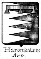 Haronfontaine Coat of Arms / Family Crest 0