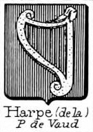 Harpe Coat of Arms / Family Crest 1