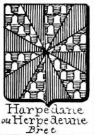 Harpedane Coat of Arms / Family Crest 0