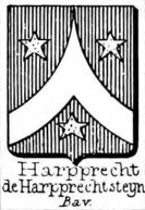 Harpprecht Coat of Arms / Family Crest 3