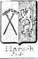 Harsch Coat of Arms / Family Crest 1