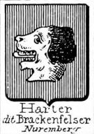 Harter Coat of Arms / Family Crest 1