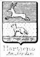 Hartjens Coat of Arms / Family Crest 0