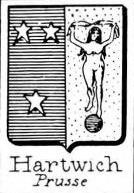 Hartwich Coat of Arms / Family Crest 1