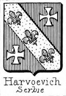 Harvoevich Coat of Arms / Family Crest 0