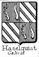 Haselquist Coat of Arms / Family Crest 0