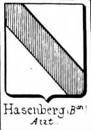 Hasenberg Coat of Arms / Family Crest 1