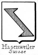 Hasenweiler Coat of Arms / Family Crest 1