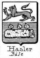 Hasler Coat of Arms / Family Crest 1