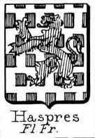 Haspres Coat of Arms / Family Crest 0