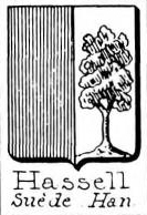 Hassell Coat of Arms / Family Crest 0