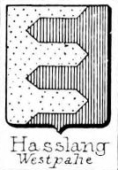 Hasslang Coat of Arms / Family Crest 1