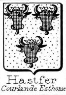 Hastfer Coat of Arms / Family Crest 1