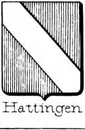 Hattingen Coat of Arms / Family Crest 1