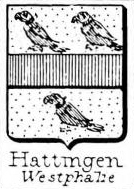 Hattingen Coat of Arms / Family Crest 0