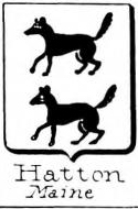 Hatton Coat of Arms / Family Crest 0
