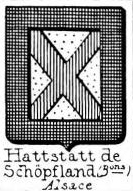 Hattstatt Coat of Arms / Family Crest 1