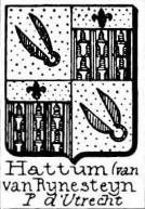 Hattum Coat of Arms / Family Crest 1
