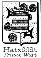 Hatzfeldt Coat of Arms / Family Crest 1