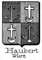 Haubert Coat of Arms / Family Crest 0