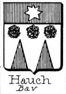 Hauch Coat of Arms / Family Crest 1