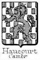 Haucourt Coat of Arms / Family Crest 0