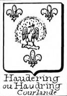 Haudering Coat of Arms / Family Crest 0