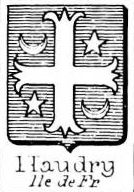 Haudry Coat of Arms / Family Crest 1
