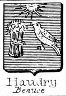 Haudry Coat of Arms / Family Crest 0