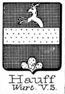 Hauff Coat of Arms / Family Crest 2
