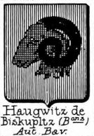 Haugwitz Coat of Arms / Family Crest 11