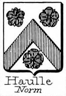 Haulle Coat of Arms / Family Crest 0