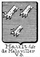 Hault Coat of Arms / Family Crest 8