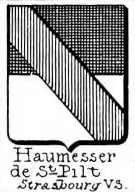 Haumesser Coat of Arms / Family Crest 0