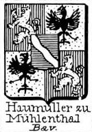Haumuller Coat of Arms / Family Crest 1