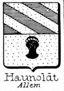 Haunoldt Coat of Arms / Family Crest 2