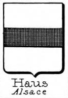 Haus Coat of Arms / Family Crest 2