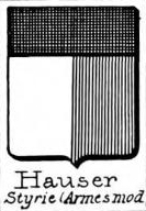 hauser Coat of Arms / Family Crest 9